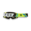 side view of flo yellow goggles showing triple-layer foam and silicone strap | Available at BTO Sports.