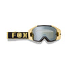 front view of Fox Racing Vue Inning Goggles in black with VIVID mirrored lens and wide viewport | Available at BTO Sports.