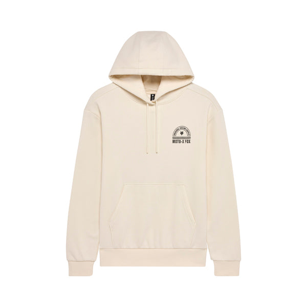 Fox Racing Victory Pullover Hoodie (Womens) front angle view in Off/Wht sizes XS, SM, MD, LG, XL SKU 36498-244-XS. Sweatshirts & Hoodies | Available at BTO Sports