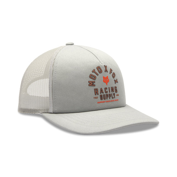 Fox Racing Local Racer Trucker Hat (Womens) SKU:36513-097-OS – product image – Colors: Light Grey | Available at BTO Sports