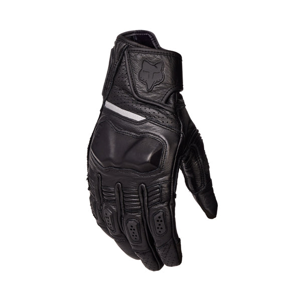 Fox Racing Bomber Pro Gloves side view Colors: Black Sizes: SM to 3X SKU:38168-001 | Available at BTO Sports.
