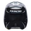 Fox Racing V1 Frame Helmet (Youth) in Neon Pink, left-side profile, with the extended visor, open face port, angular chin bar, side vents, and Fox graphics. Available options—Color: Black, Neon Pink, Blue, Grey/Yellow, Red; Size: Y-SM, Y-MD, Y-LG. SKU 40617-065-YS. UPC 198571127940.