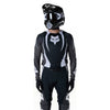 Fox Racing Flexair Thorn Jersey in Black/White, close-up of the sleeve graphic and cuff, with the printed Fox artwork, mesh-knit texture, reinforced seam lines, and shaped cuff or hem. Available options—Color: Black/White, Purple Lava, Red; Size: SM, MD, LG, XL, 2X. SKU 40658-018-2X. UPC 198571123768.