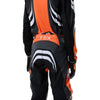 Fox Racing 180 Draft Pants (Youth) in Sunburst, rear lower-leg and cuff view, with the reinforced seat, rear yoke, articulated knees, tapered legs, and lower-leg graphics. Available options—Color: White, Sunburst; Size: Y-22, Y-24, Y-26, Y-28.