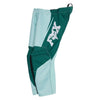 Fox Racing 180 Raid Pants (Kids/Girls) in Melon, rear product view, with the reinforced seat, rear yoke, articulated knees, tapered legs, and lower-leg graphics. Available options—Color: Melon; Size: K-4 (Toddler), K-5 (Toddler). SKU 40706-413-K5. UPC 198571127612.