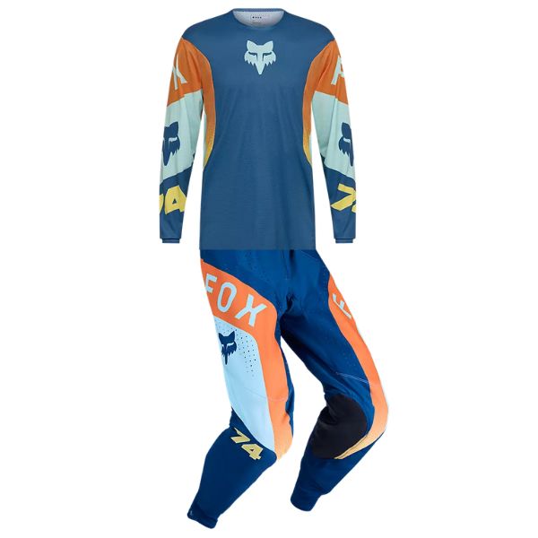 Product image of Fox Racing MX25 360 Tine Combo Blu | Available at BTO Sports