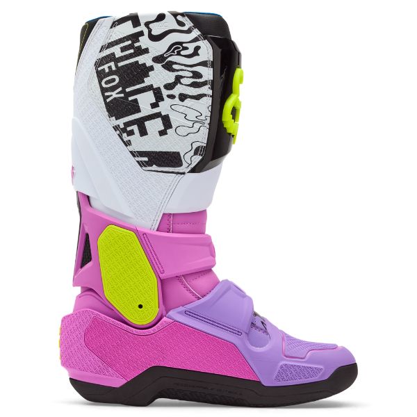 Professional studio photo of Fox Racing - Instinct LE Image Phantom Boots; showing boot profile, closure hardware, and sole tread; SKU 36365-922-9