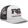 Fox Racing Checker Mesh Trucker Hat mountain bike gear detail view sku 38444-001