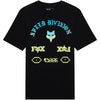 Fox Racing Icon Tee mountain bike gear in Ultra Black detail view sku 38447-088