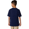 Fox Racing Checker Tee mountain bike gear in Navy detail view sku 38449-088
