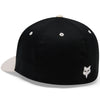 Fox Racing Fuel Flexfit Hat mountain bike gear in Black detail view sku 38473-052