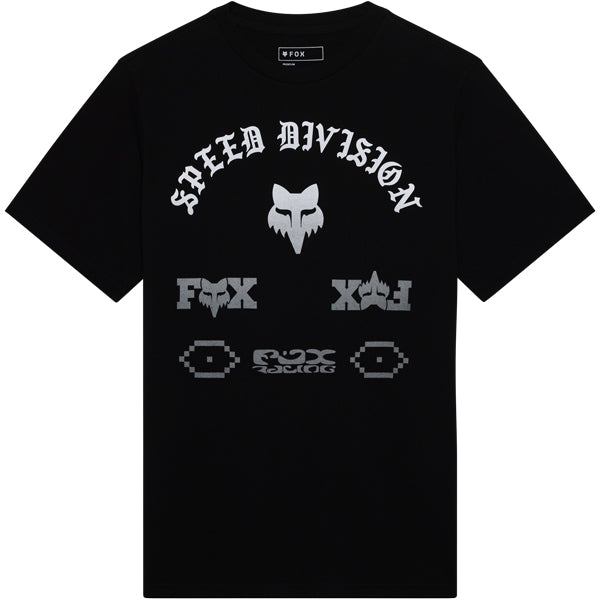 Fox Racing Icon 195 Original Tee mountain bike gear in Black detail view sku 38497-001