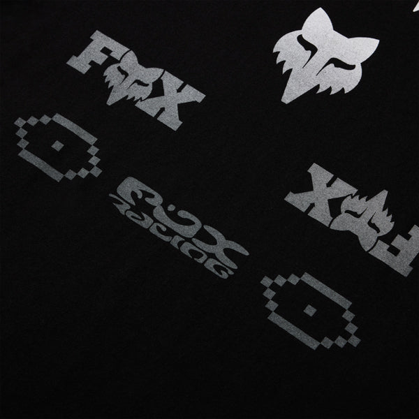 Fox Racing Icon 195 Original Tee mountain bike gear in Black detail view sku 38497-001