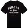 Fox Racing Supply 195 Original Tee mountain bike gear in Black detail view sku 38502-001