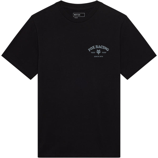 Fox Racing Trick 195 Original Tee mountain bike gear in Black detail view sku 38503-001