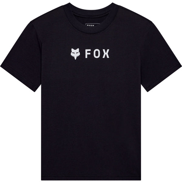 Fox Racing Absolute Tee mountain bike gear in Black detail view sku 39405-001