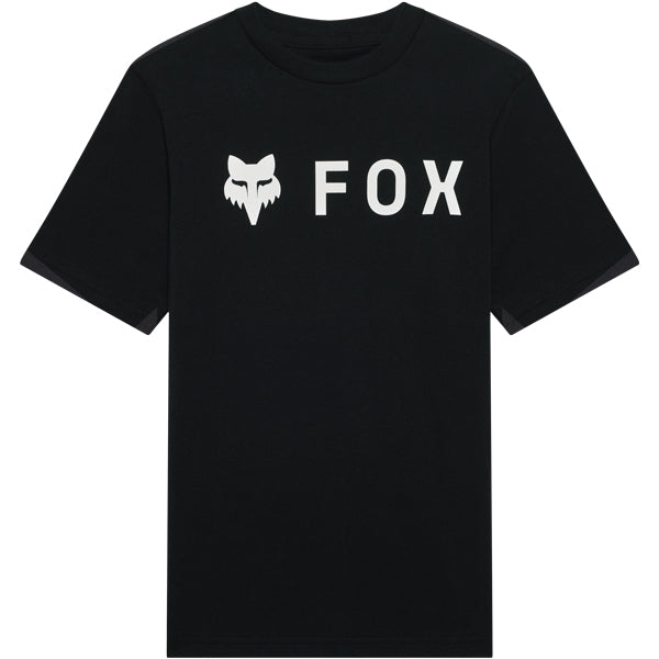 Fox Racing Absolute Tee mountain bike gear in Ultra Black detail view sku 39613-D95