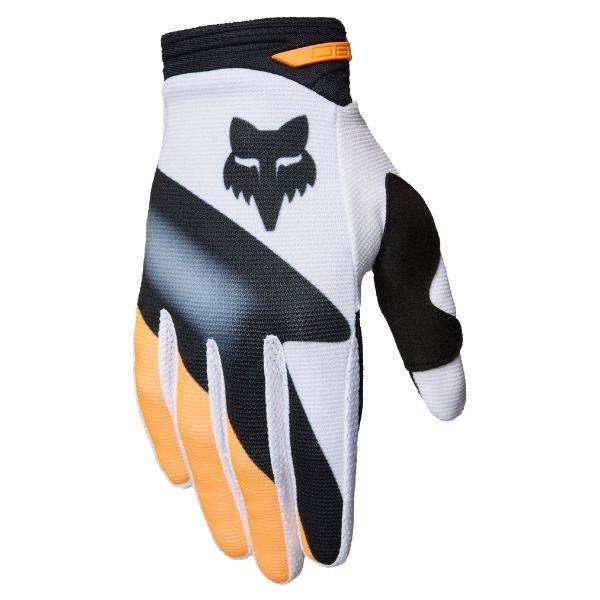 Fox Racing - 180 Noble Gloves motocross gloves in Black/White product view sku 38609-018