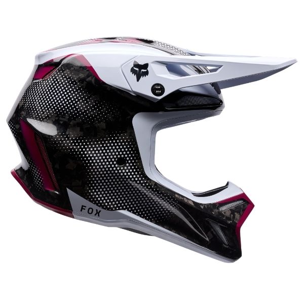 Fox Racing - V3 RS Tactile Helmet motocross helmet in White product view sku 38634-008