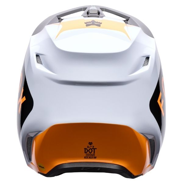 Fox Racing - V1 Noble Helmet (Youth) motocross helmet in Black alternate product view 4 sku 38638-018