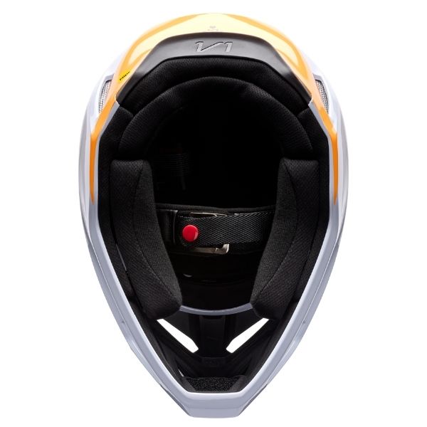 Fox Racing - V1 Noble Helmet (Youth) motocross helmet in Black alternate product view 6 sku 38638-018
