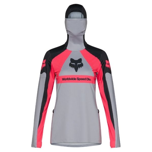 Fox Racing - Ranger Drive Jersey (Womens) motocross jersey in Steel Grey product view sku 38689-172