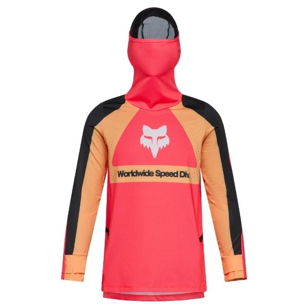 Fox Racing - Ranger Drive Jersey (Youth) motocross jersey in Neon Pink product view sku 38694-065