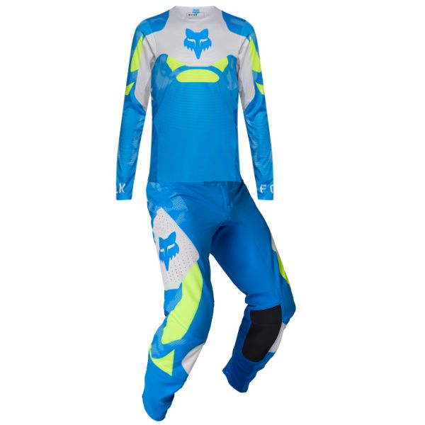 Fox Racing - Flexair Tactile Jersey, Pant Combo motocross jersey in Blue Jewel product view