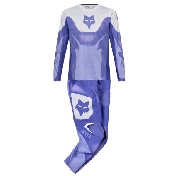 Fox Racing - 180 Noble Jersey, Pant Combo (Youth) motocross jersey in Purple Dove product view