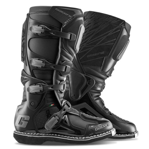 Product image of Gaerne 480 518 Fastback Endurance Boot Midnight 1 motocross boots showing design and colorway | Available at BTO Sports