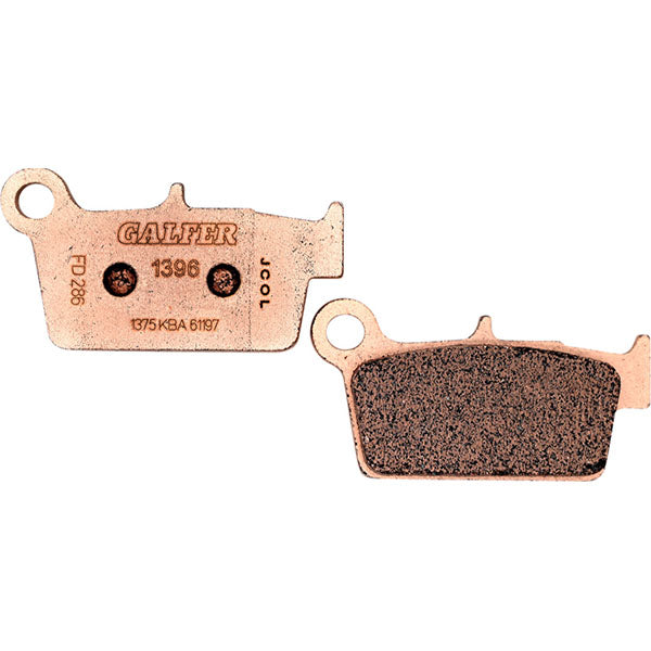 Galfer - HH Sintered MX Rear Brake Pads (Kawasaki) rearpad:FD286G1396*206595*