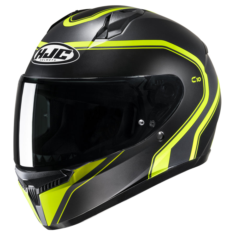 studio product photo of HJC SKU 825103103 in Red/Black, sizes XS, SM, MD, LG, XL for motocross helmet, dirt bike, off road.