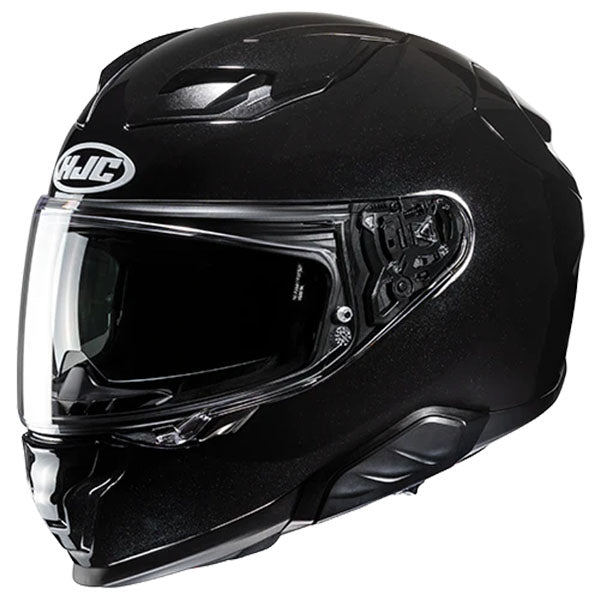 studio product photo of HJC SKU 853010503 in Metal Black, sizes XS, SM, MD, LG, XL for motocross helmet, dirt bike, off road.