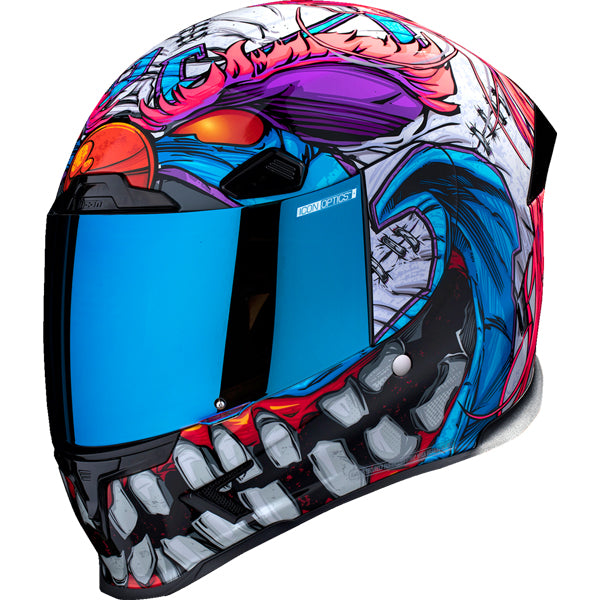 Professional studio photo of Icon - Airframe Pro Krazy Klown 2 Helmet; showing helmet shell shape, vent layout, and exterior finish; SKU 0101176