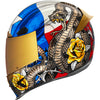 High-resolution studio image of Icon - Airframe Pro Tejas Libre Helmet; showing helmet shell shape, vent layout, and exterior finish; SKU 0101160