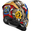 Studio photo on a white background of Icon - Airframe Pro Tejas Libre Helmet; showing helmet shell shape, vent layout, and exterior finish; SKU 0101160