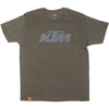 Clean studio shot of KTM KTM Logo Tee; showing tee fit, printed graphics, and crew neckline; SKU 3PW250052202; Sizes: S-2XL