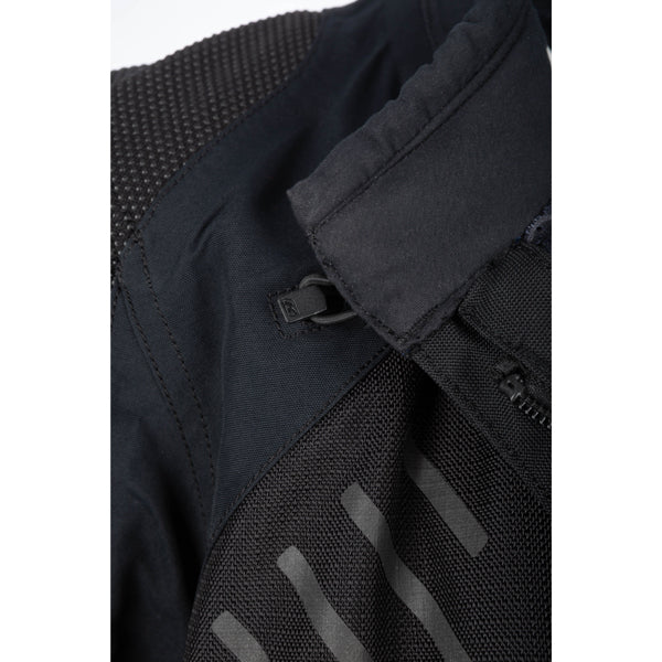 Crisp studio image on a white background of Klim Artemis Jacket (Womens); showing outer material, seams, and closures; SKU 3015-002-110-000