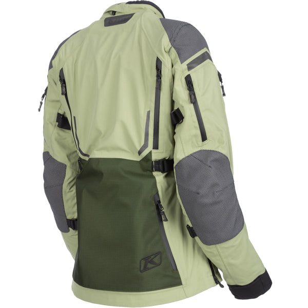 Crisp studio image on a white background of Klim Artemis Jacket (Womens); showing outer material, seams, and closures; SKU 3015-002-110-000