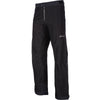 Professional studio photo of Klim Forecast Pants; showing panel layout, seams, and overall cut; SKU 3121-002-120-000; Colors: Black