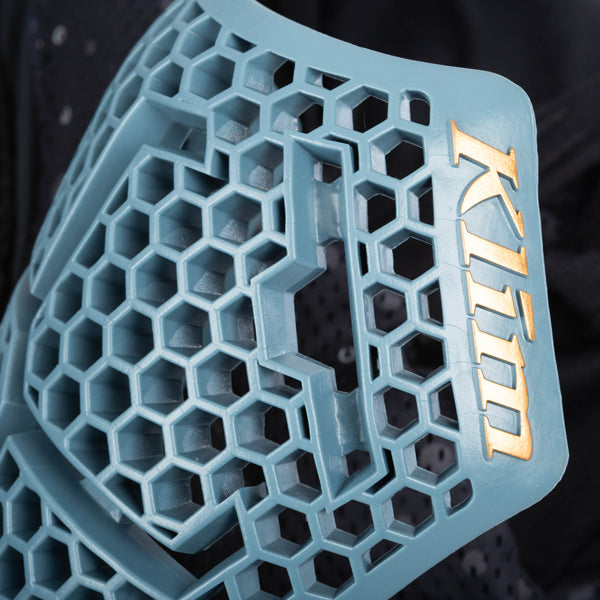 High-resolution studio image of Klim Kodiak Jacket; showing outer material, seams, and closures; SKU 3721-003-048-000