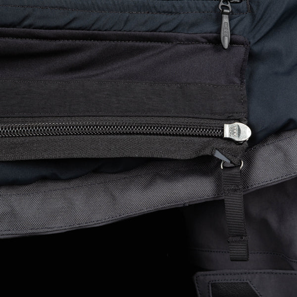 Clean studio shot of Klim Kodiak Jacket; showing outer material, seams, and closures; SKU 3721-003-048-000