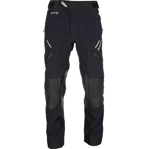 Studio photo on a white background of Klim Kodiak Pants; showing panel layout, seams, and overall cut; SKU 3722-003-048-000