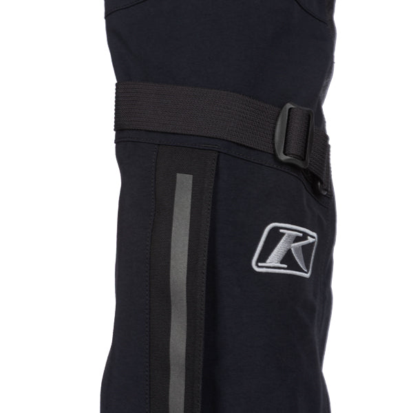 Studio photo on a white background of Klim Kodiak Pants; showing panel layout, seams, and overall cut; SKU 3722-003-048-000