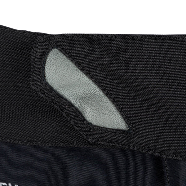 Studio photo on a white background of Klim Kodiak Pants; showing panel layout, seams, and overall cut; SKU 3722-003-048-000