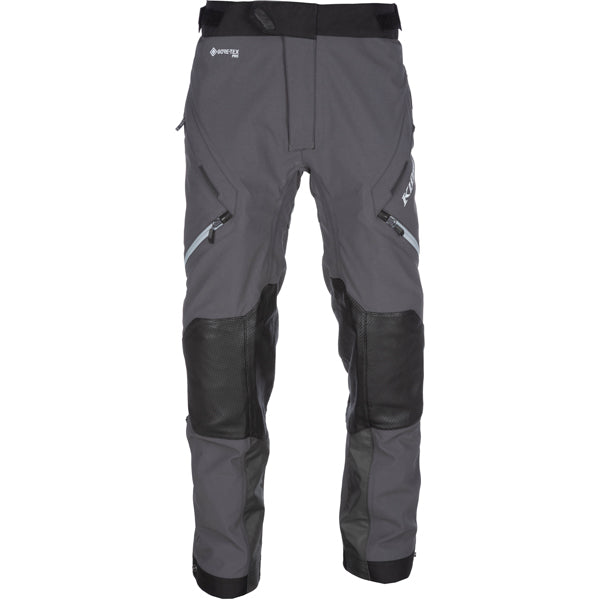 Professional studio photo of Klim Kodiak Pants; showing panel layout, seams, and overall cut; SKU 3722-003-048-000