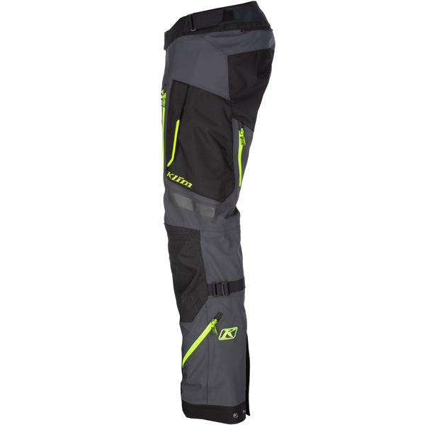 High-resolution studio image of Klim Badlands Pro Pants; showing panel layout, seams, and overall cut; SKU 4053-004-028-000