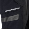 Professional studio photo of Klim Badlands Pro A3 Pants; showing panel layout, seams, and overall cut; SKU 4102-002-030-000