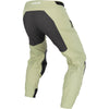 Professional studio photo of Klim XC Pro Pants; showing panel layout, seams, and overall cut; SKU 5021-001-028-360; Colors: Oil Green, Asphalt
