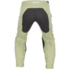 High-resolution studio image of Klim XC Pro Pants; showing panel layout, seams, and overall cut; SKU 5021-001-028-360; Colors: Oil Green, Asphalt